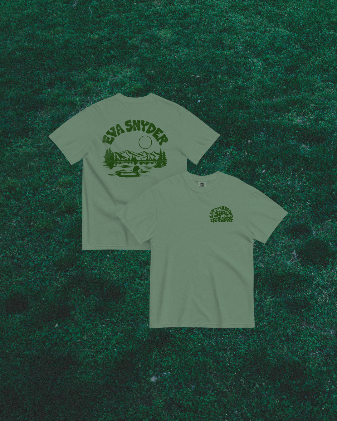 let the record show, I fell apart tee